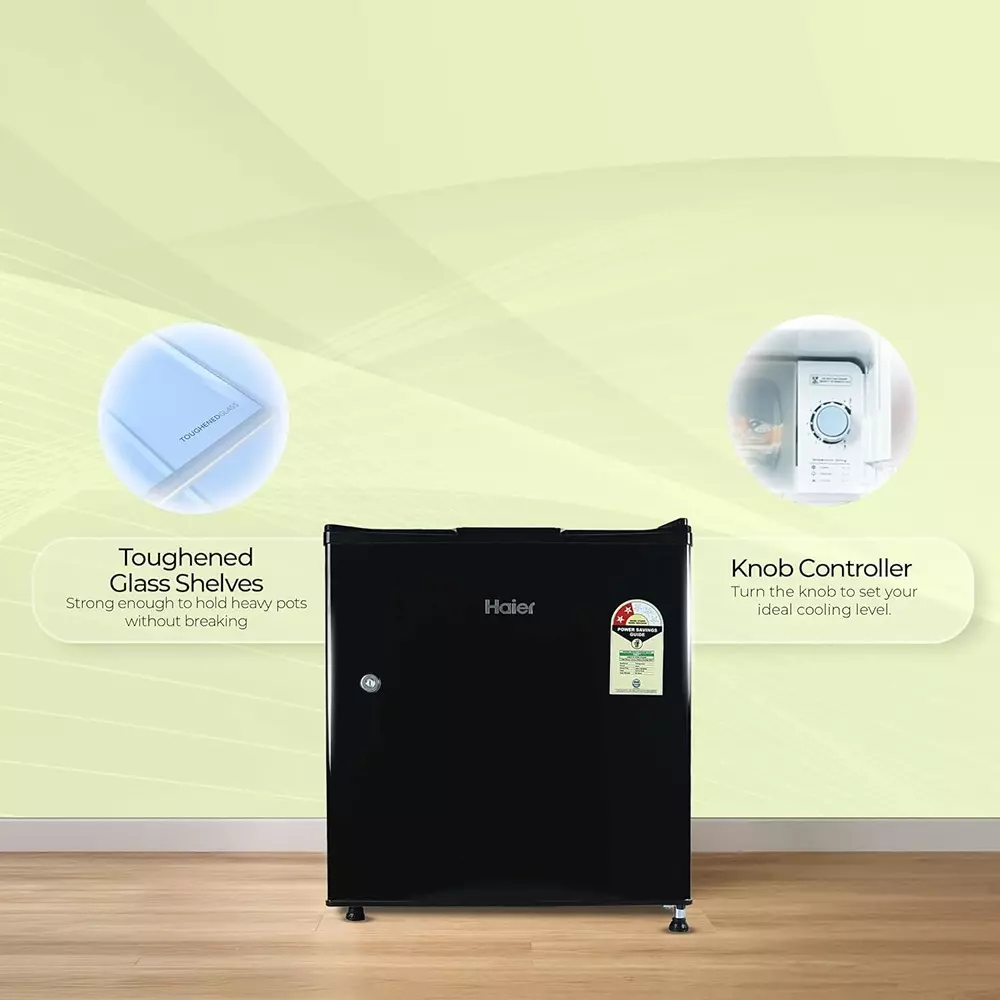 haier-50-l-direct-cool-single-door-refrigerator-2-star-black-steel-hrd-752ksa
