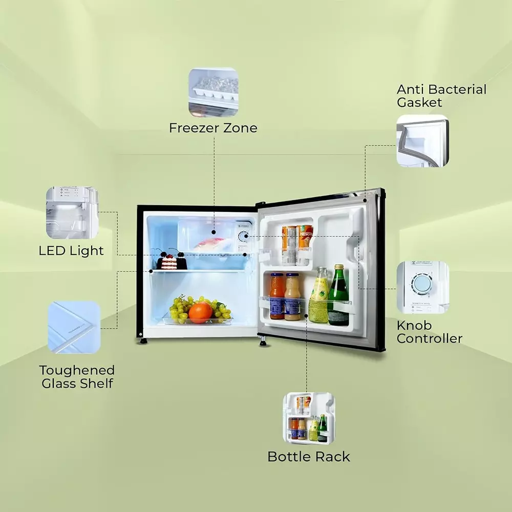 haier-50-l-direct-cool-single-door-refrigerator-2-star-black-steel-hrd-752ksa
