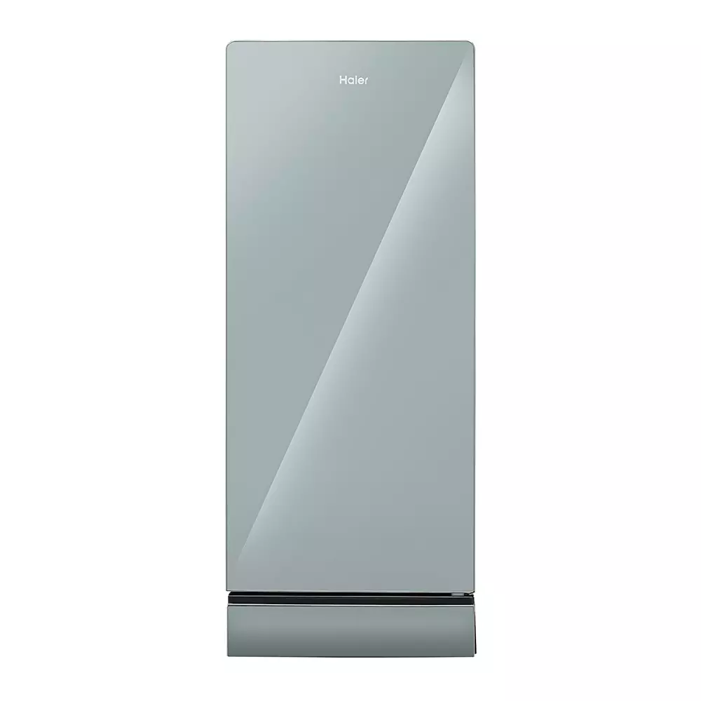 Haier 190 L Direct Cool Single Door Refrigerator with Base Drawer 5 Star Mirror Glass, HRD-2115PMGA-N