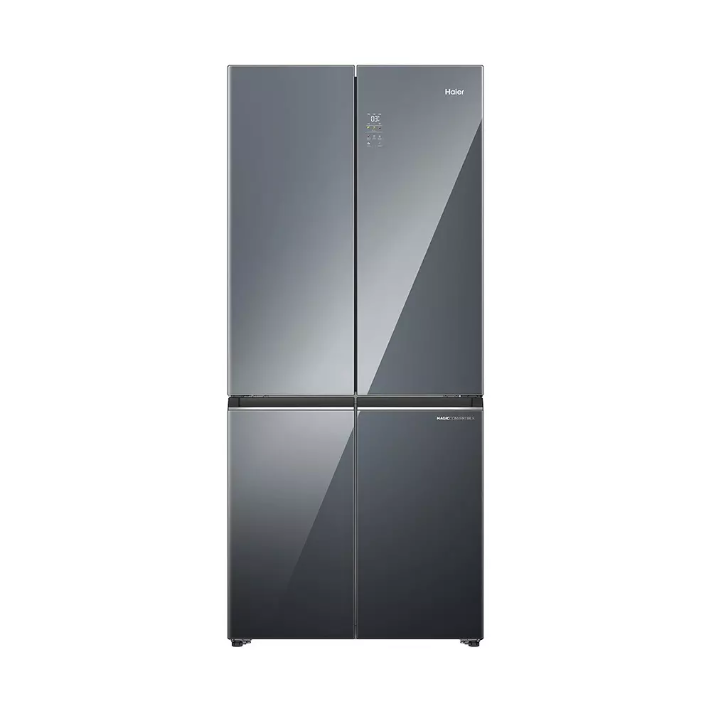 Haier 520 L 4 Door Side by Side Frost Free Refrigerator 3 Star Mirror Glass, HRB-600MGU1