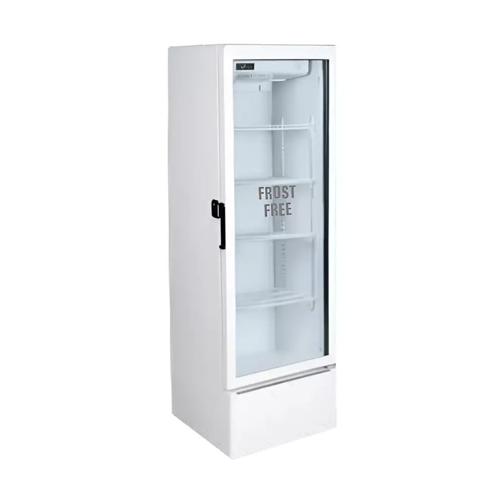 Celfrost 410 L Upright Showcase Cooler ( Without Top Canopy ) Single Door R600a Technology White, FKG 450