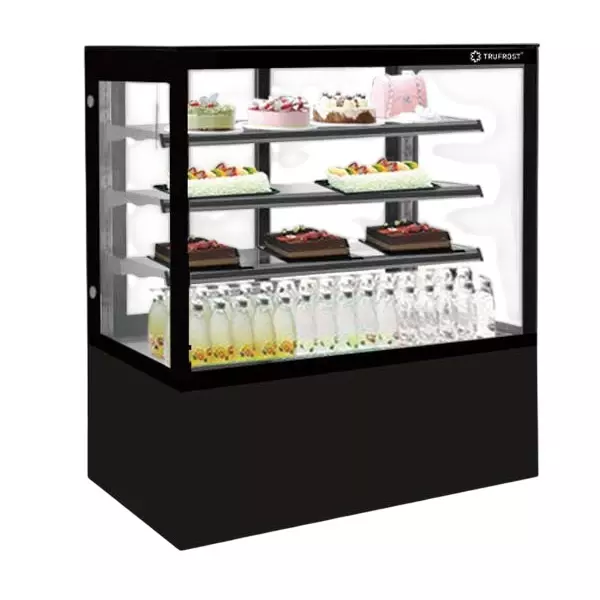 Trufrost Flat Glass 4 Layer Cake Showcase 1200mm (47.24 inch) 530 L Capacity 450 W Power Consumption, CSF 44 (Max)
