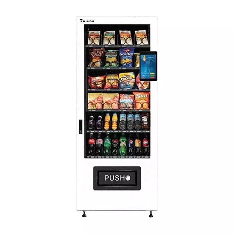 Trufrost Dual Vending Machine With Touch Screen 320 item Capacity Capacity 490 W Upto 6-8°C Temperature Range 6 Trays, TruVend 04
