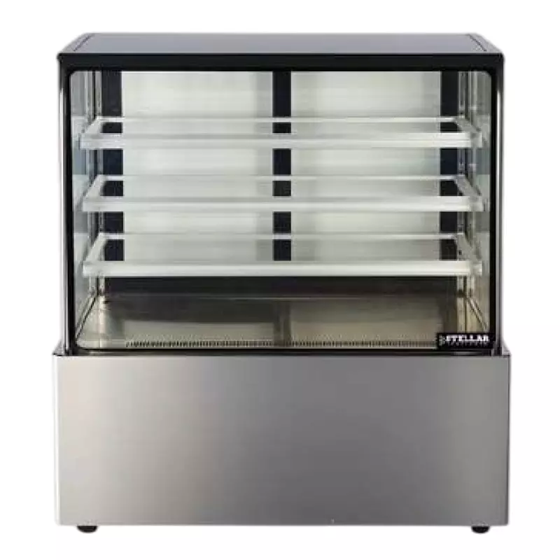 STELLAR GASTRONOM Nova Display Showcase 5 ft Display Size Base Plus 2 Shelves 0.30 KW Digital Controller, SG-SDC-1500-B3
