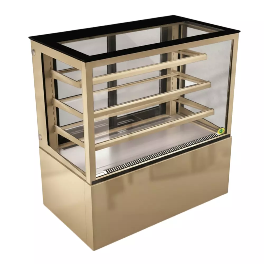 WESTERN Confectionary Cabinet Base + 3 Shelves R290 Refrigerant 360 L Gross Volume, PTW09HC-GD