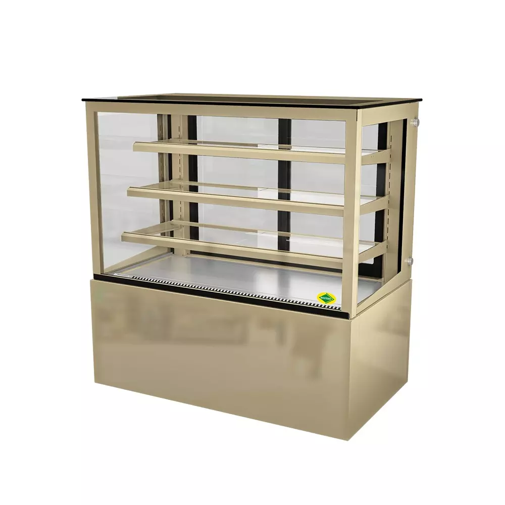 WESTERN Confectionary Cabinet Base + 3 Shelves R290 Refrigerant 500 L Gross Volume, PTW12HC-GD