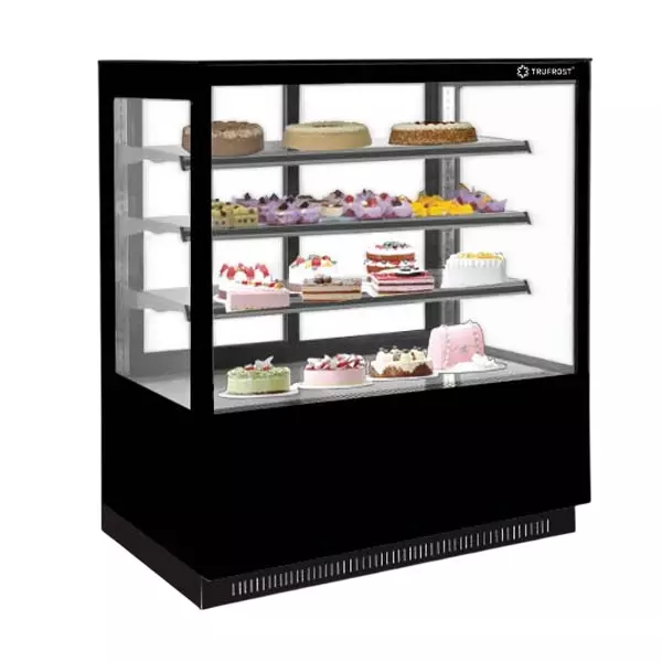 Trufrost Flat Glass 4 Layer Cake Showcase 900mm (35.43 inch) 390 L Capacity 450 W Power Consumption, CSF 34 Premia