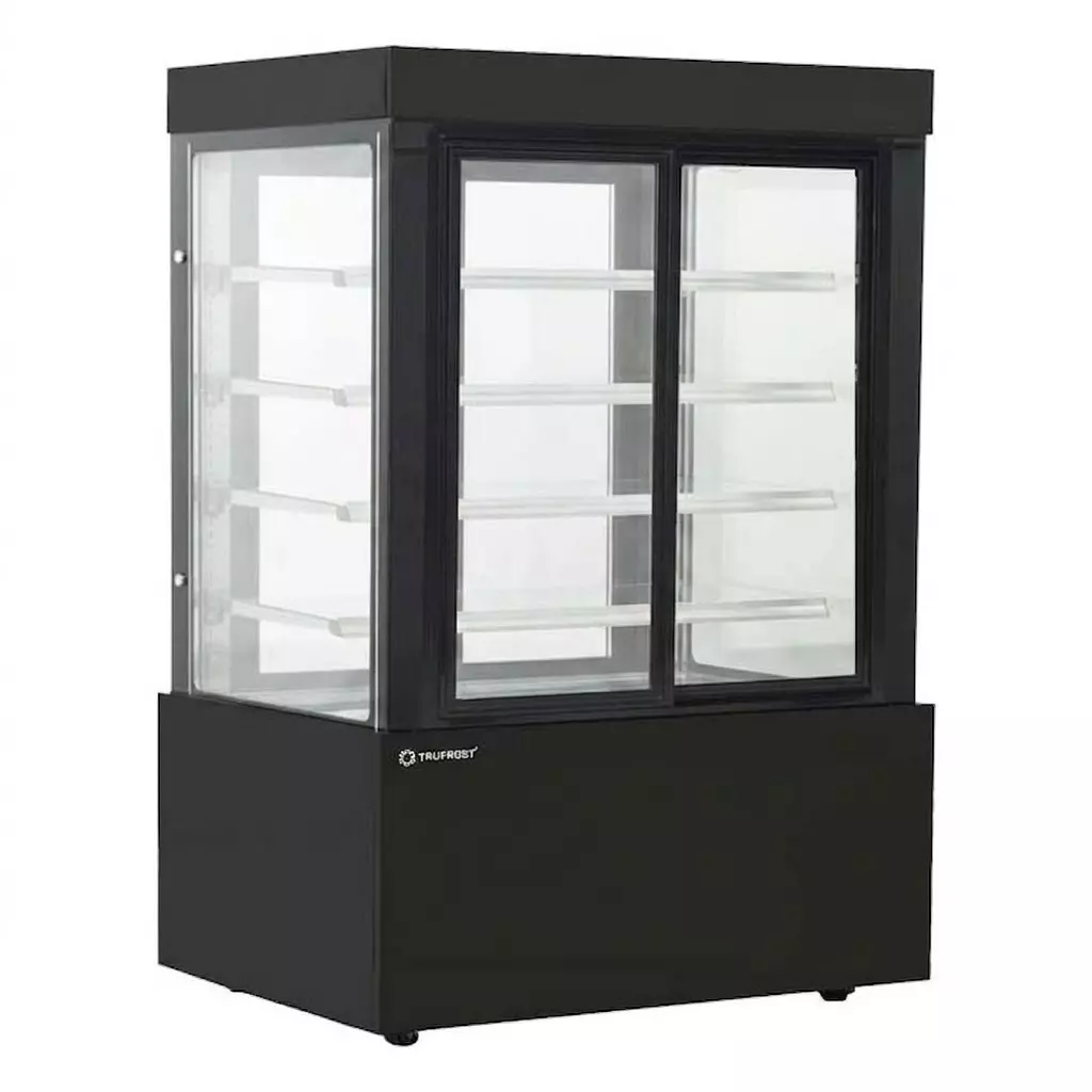 Trufrost Cake Showcase 955 W R290 Refrigerant 950 L Capacity, Black CSF 45 Tall Premia