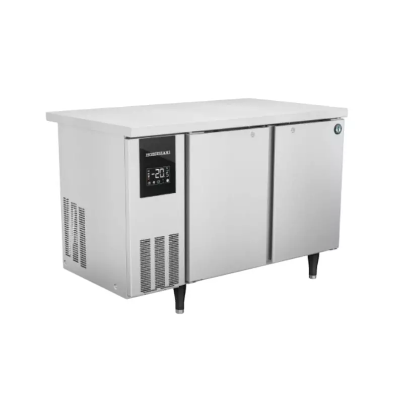 HOSHIZAKI SUS Premium Under Counter Chiller Stainless Steel 304 2&nbsp;Door 4 Shelves 282 L Gross Volume, RTWP127LS3-GN