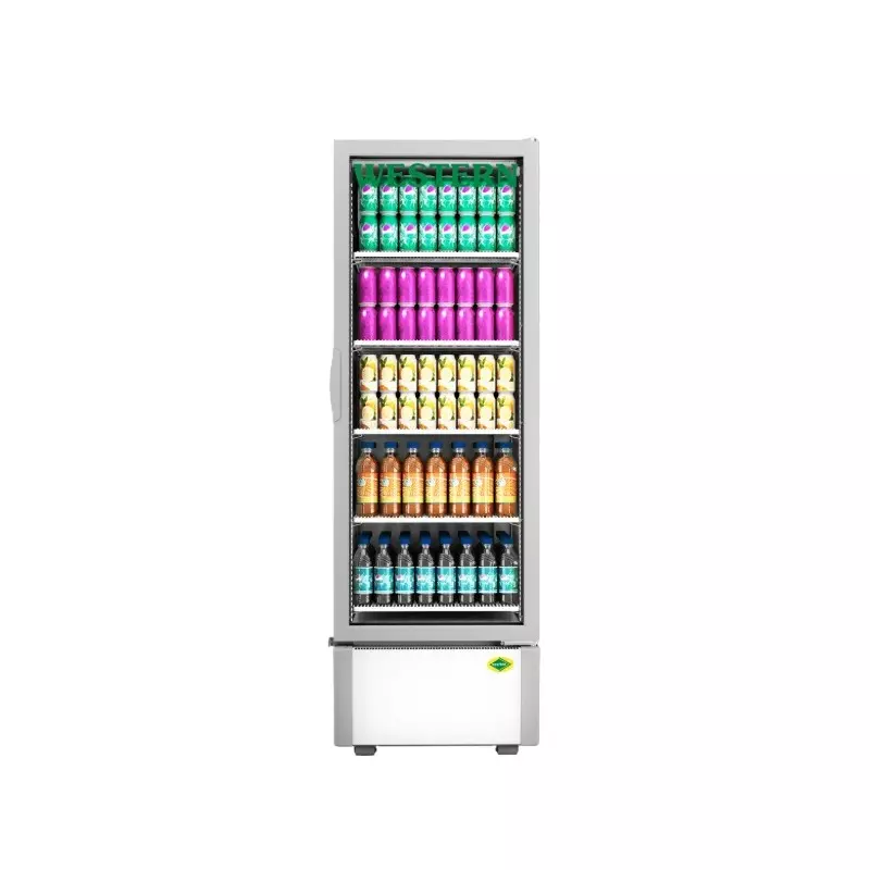 Western 340 L Single Door Visi Cooler, SRC380HCF-GL