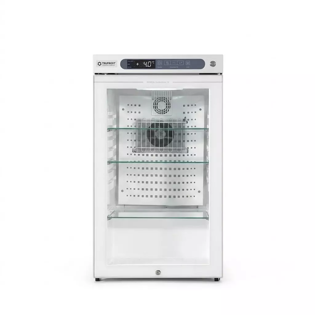 Trufrost 100 L Capacity Medical Visi Cooler with 80 W Power and 2 to 8°C Temperature Range, MPC-5V100G (5V100)