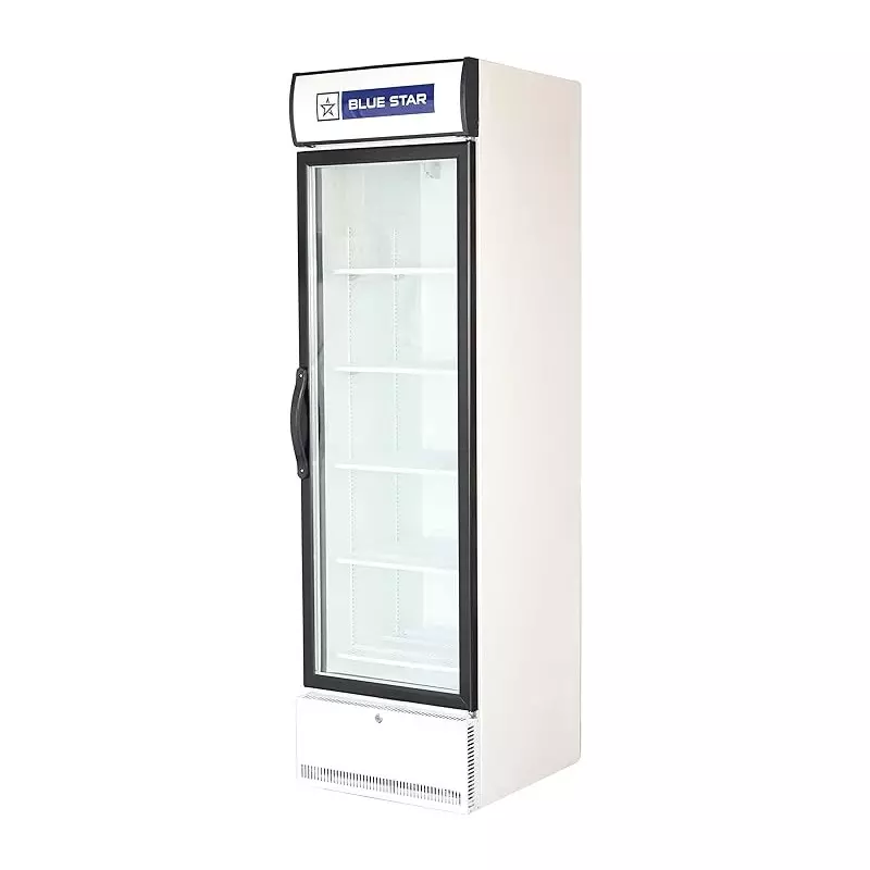 Blue Star 500 L Visi Cooler Single Door Temperature Range +2°C to +10°C in White Color, SC500F