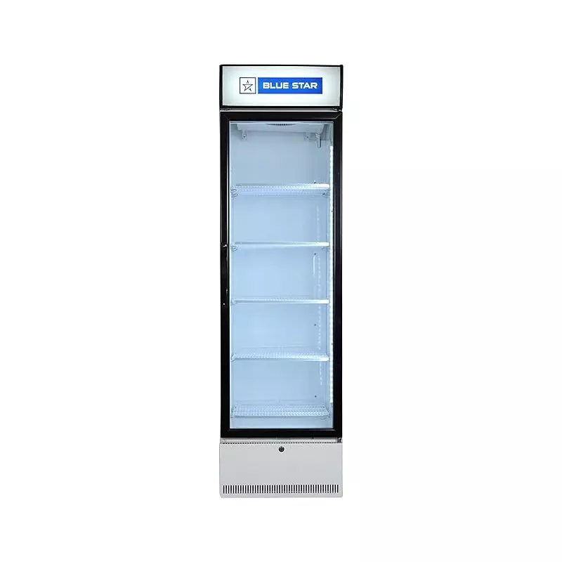 Blue Star 500 L Visi Cooler Single Door Temperature Range +2°C to +10°C in White Color, SC500F
