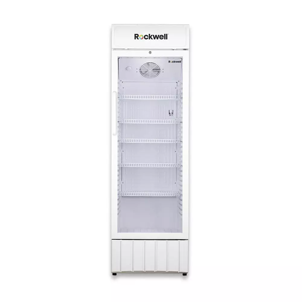 ROCKWELL 370 L Single Door Glass Visi Cooler, RVC500A