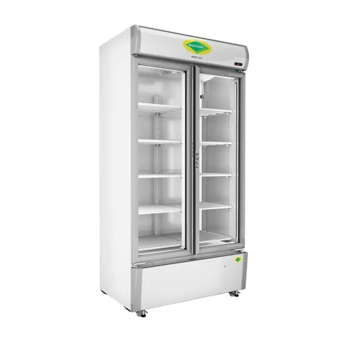 WESTERN Vertical Freezer 807 L Double Door with 10 Sleeves, SRC950HCT-GL