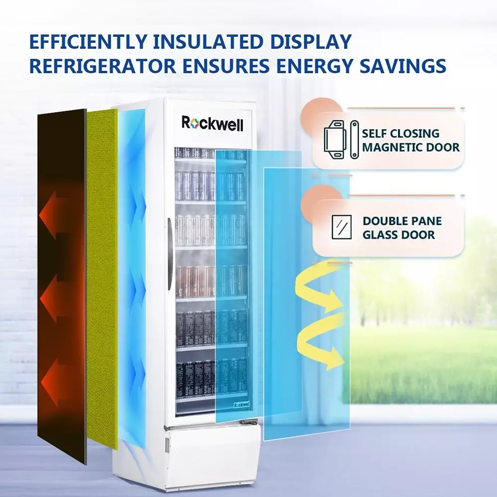 rockwell-visi-cooler-453-l-single-glass-door-6-shelves-with-led-lighting-auto-defogging-rvc550