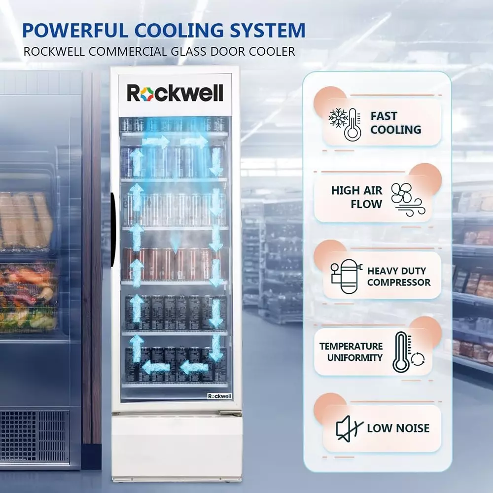 rockwell-visi-cooler-453-l-single-glass-door-6-shelves-with-led-lighting-auto-defogging-rvc550