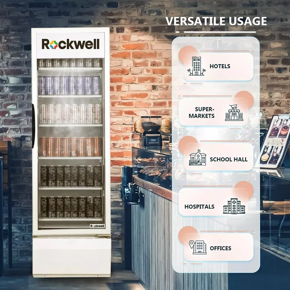 rockwell-visi-cooler-453-l-single-glass-door-6-shelves-with-led-lighting-auto-defogging-rvc550