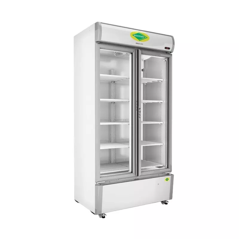Western 807 L Double Door Visi Cooler, SRC950HC-GL