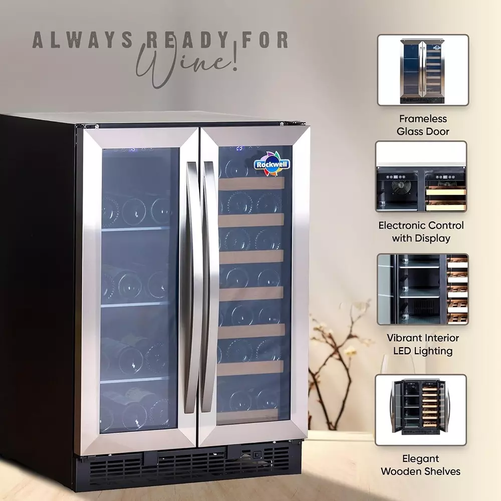 rockwell-87-wine-bottles-cooler-148-l-freestanding-dual-refrigerator-rwnd87