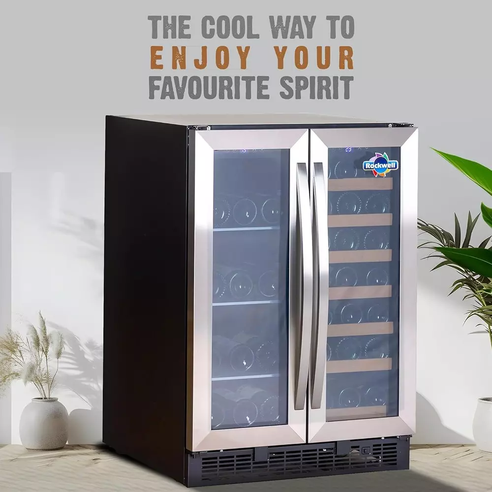 rockwell-87-wine-bottles-cooler-148-l-freestanding-dual-refrigerator-rwnd87