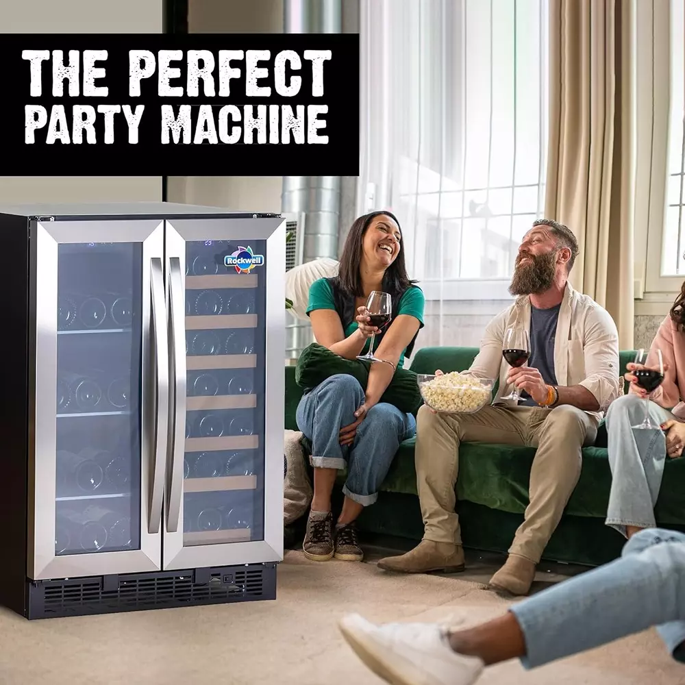 rockwell-87-wine-bottles-cooler-148-l-freestanding-dual-refrigerator-rwnd87