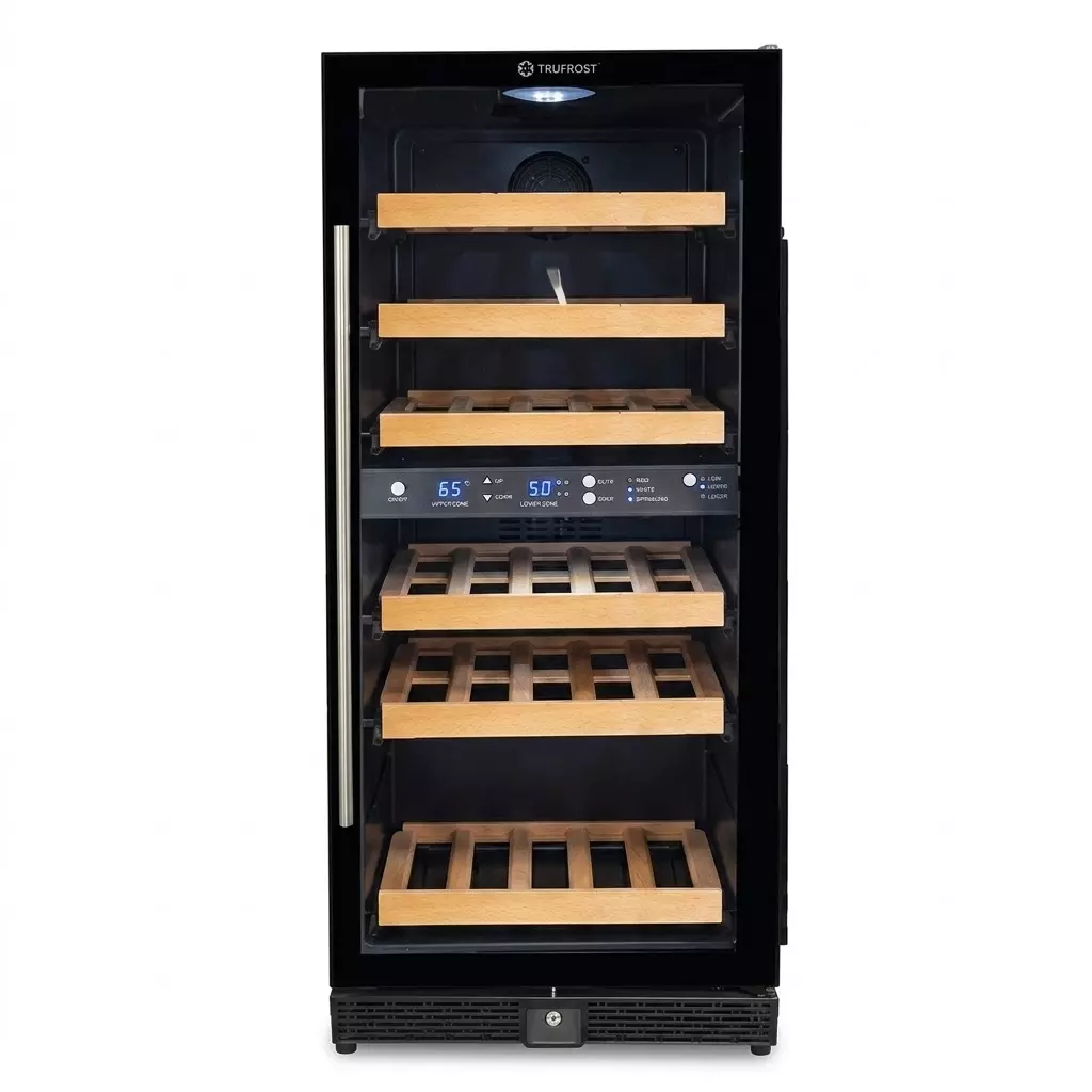 Trufrost Zone Wine Cooler 190 W R600A Refrigerant 30 Bottles Capacity, Back W 30 DZ (New)