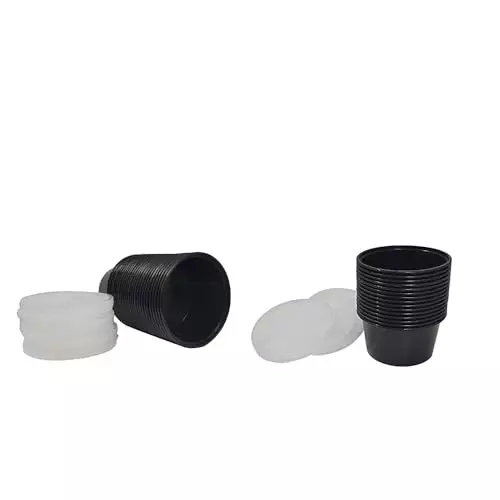 GENERIC Disposable Round Plastic Food Container 750 ml (Pack of 300)