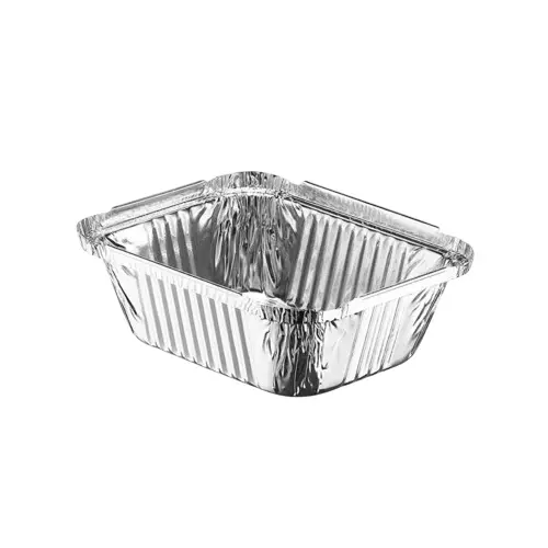 GENERIC Disposable Aluminum Foil Containers 250 ml (Pack of 500)