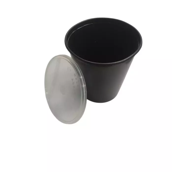 GENERIC Round Plastic Container 1000 ml (Pack of 100)
