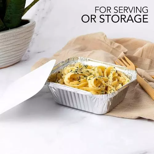 GENERIC Disposable Aluminum Foil Containers 660 ml (Pack of 1000)