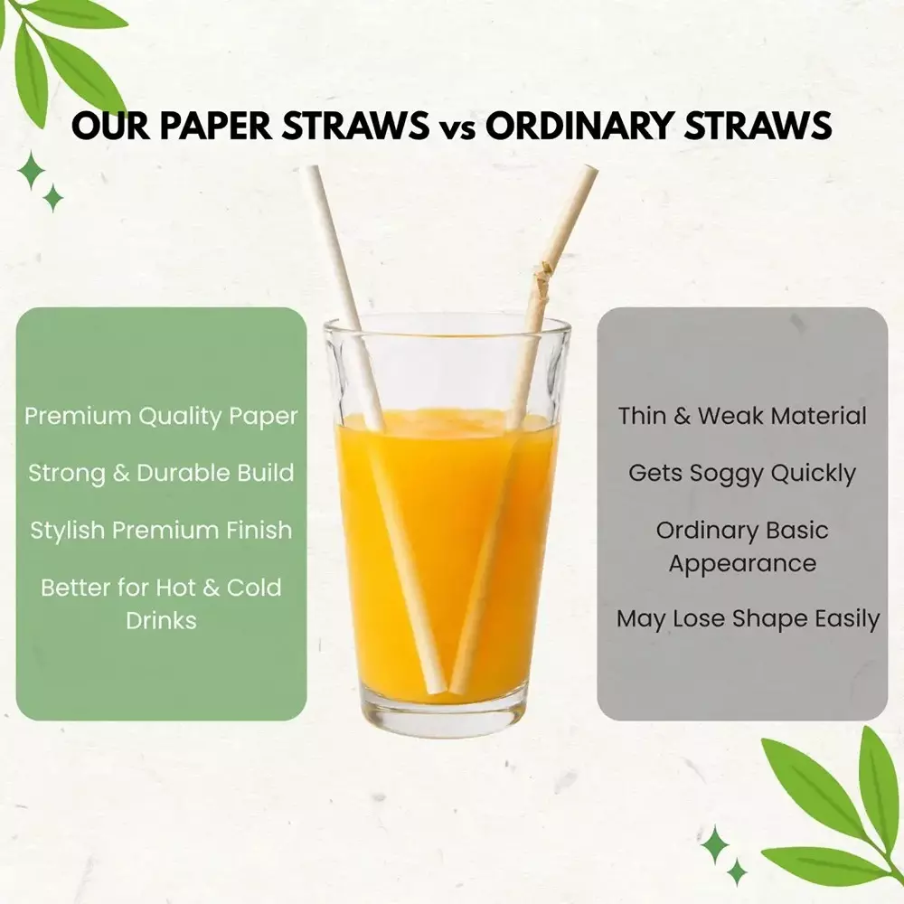 eco-aaroyaa-paper-straw-white-round-shape-9-cm-length-8-mm-diameter-for-cold-beverages-pack-of-200-pcs