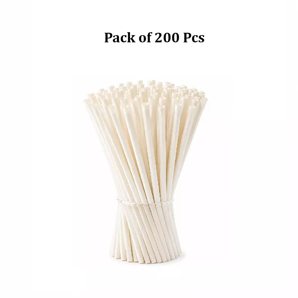 eco-aaroyaa-paper-straw-white-round-shape-9-cm-length-8-mm-diameter-for-cold-beverages-pack-of-200-pcs