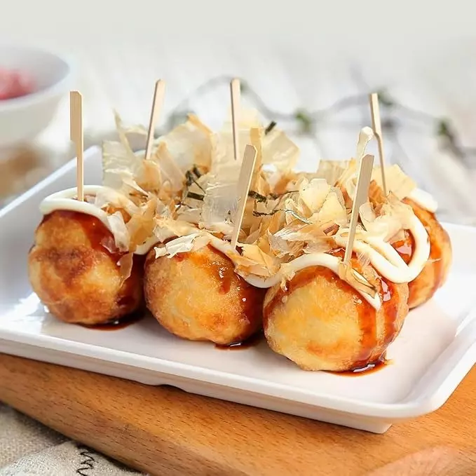 UMBRELLA CORPORATION 6 inch (152.4 mm) Disposable Wooden Paddle Skewers  for Parties, Weddings, Events (Pack of 100)