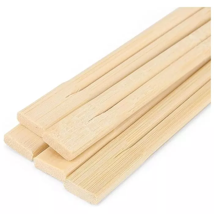 UMBRELLA CORPORATION 210 mm Disposable Bamboo Wooden Chopsticks  for Parties, Weddings, Events (Pack of 100)