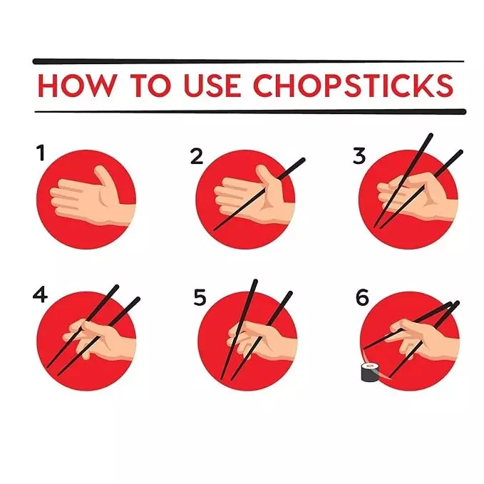 UMBRELLA CORPORATION 230 mm Disposable Bamboo Wooden Chopsticks  for Parties, Weddings, Events (Pack of 100)