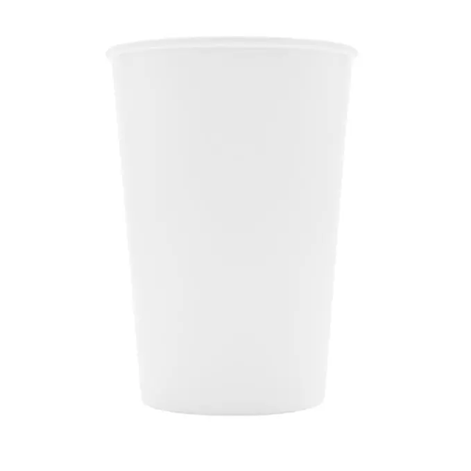 UMBRELLA CORPORATION 250 ml Disposable Paper Cups White Color Solid Print Pattern (Pack of 100)