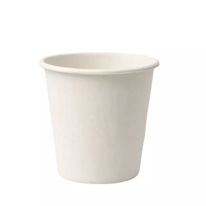 Eco Aaroyaa Disposable Cup Sugarcane Bagasse White 250 ml for Serving Water, Juice, Soft Drinks, Tea & Other Refreshments, (Pack of 25 Pcs)