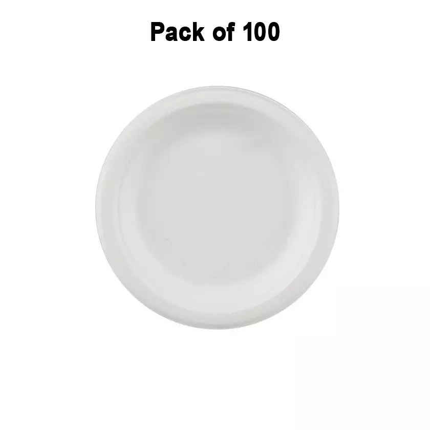 generic-9-inch-disposable-bagasse-plate-eco-friendly-and-biodegradable-pack-of-100