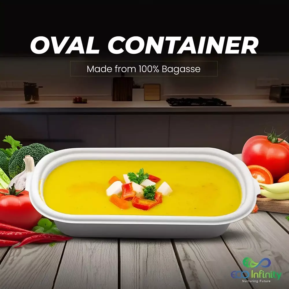 eco-infinity-disposable-serving-bowl-oval-white-208-mm-length-500-ml-capacity-pack-of-100