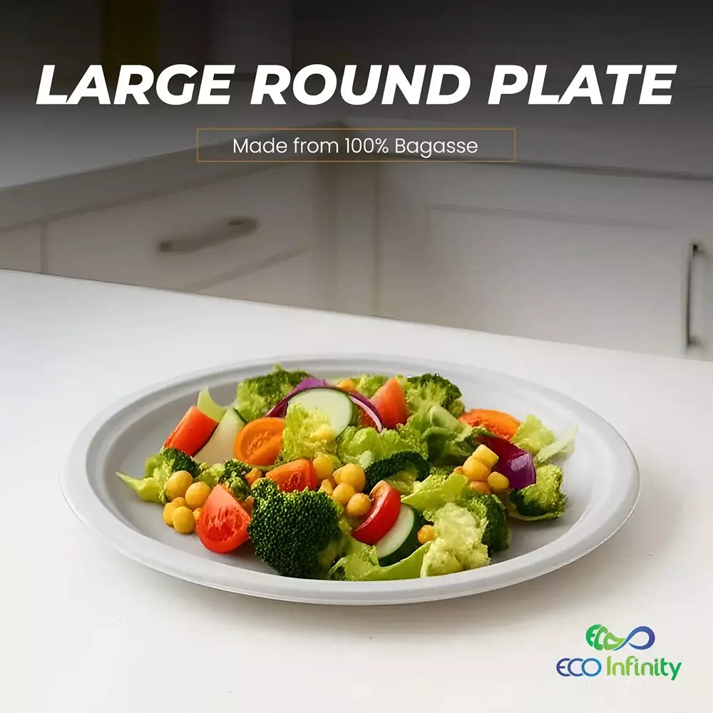 eco-infinity-disposable-dinner-plate-round-white-2286-mm-9-inch-plate-size-pack-of-100