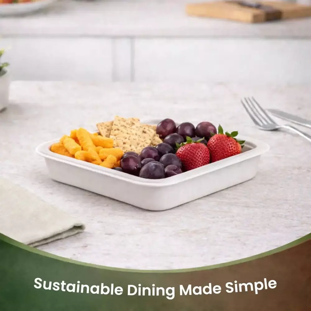 eco-aaroyaa-1-compartment-disposable-plate-sugarcane-bagasse-matte-finish-white-square-shape-7-inch-1778-cm-size-for-serving-snack-dinner-foods-pack-of-50-pcs