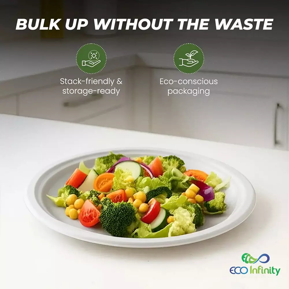 eco-infinity-disposable-dinner-plate-round-white-254-mm-10-inch-plate-size-pack-of-100