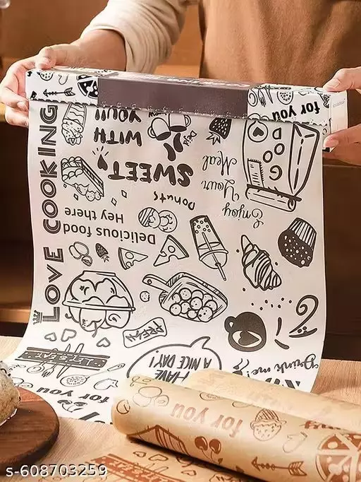 Navnath Multicolor Butter Paper 10x10 Inch Size For Burgers, Sandwiches & Snacks (Pack of 300)