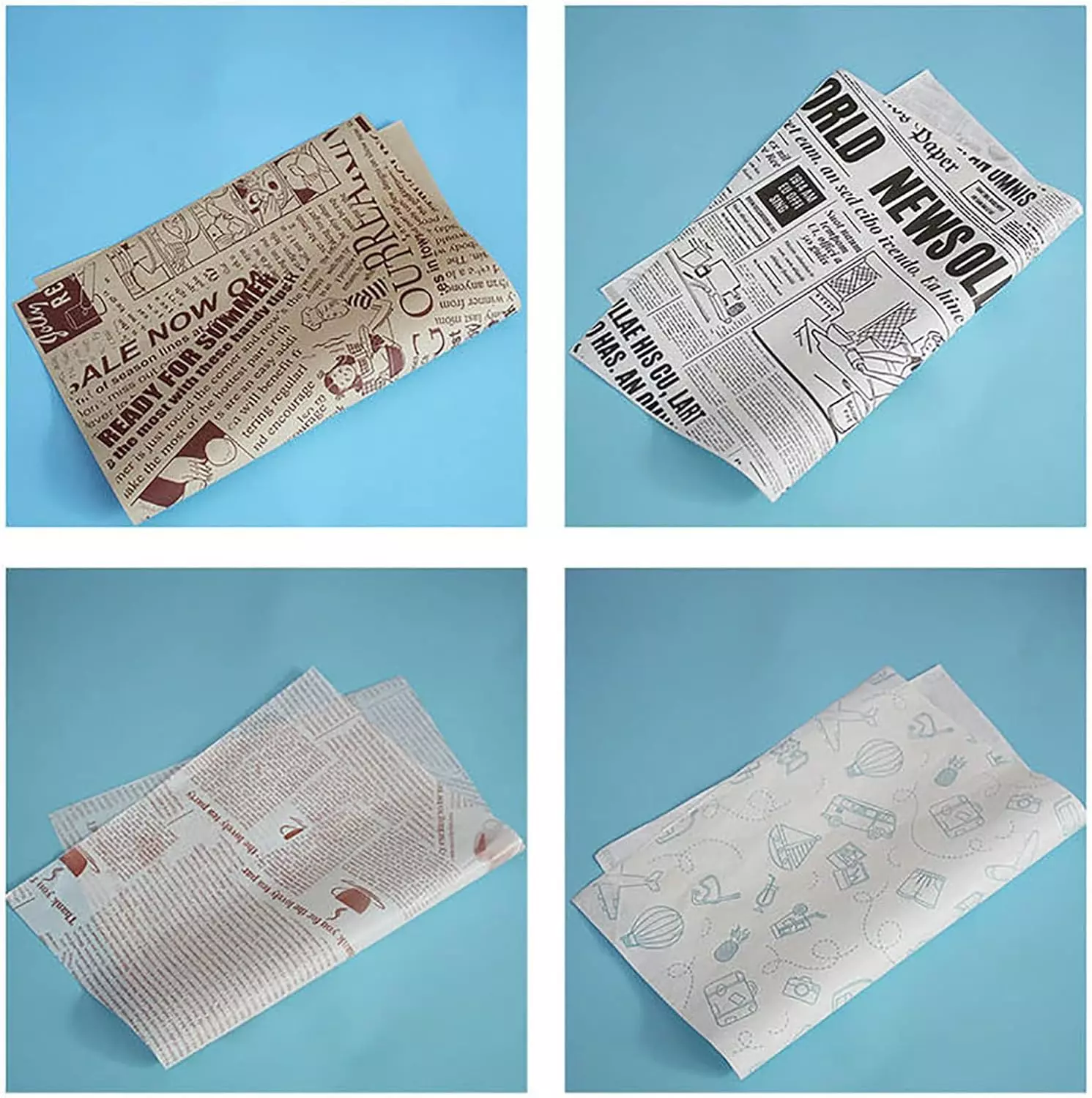 generic-wax-paper-food-30x30-cm-assorted-pack-of-100-sheets