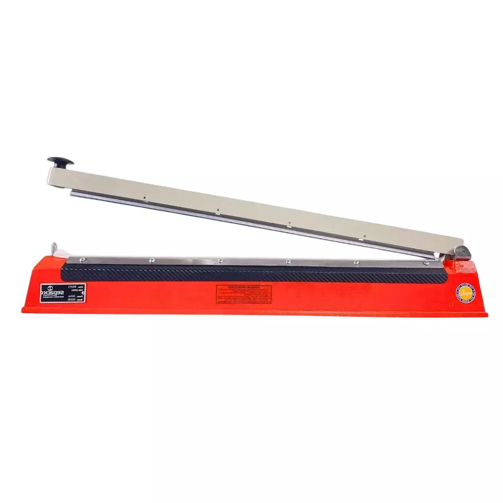 GENERIC Impulse Type Hand Sealer Machine Mild Steel 24 Inch (61 cm) Size 400 W Power Corded Electric for Plastic Pouch Packing Sealer