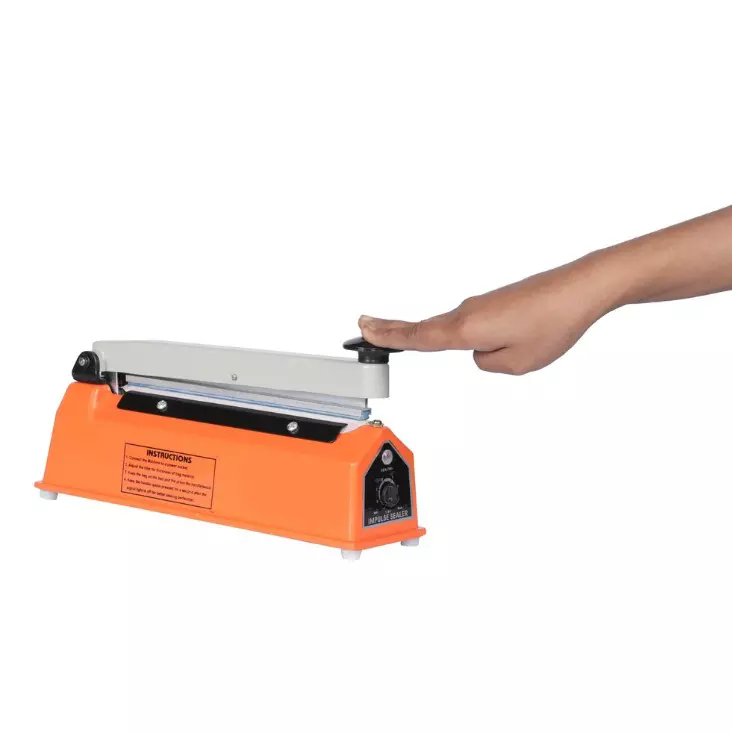 generic-impulse-type-hand-sealer-machine-mild-steel-8-inch-2032-cm-size-400-w-power-corded-electric-for-plastic-pouch-packing-sealer
