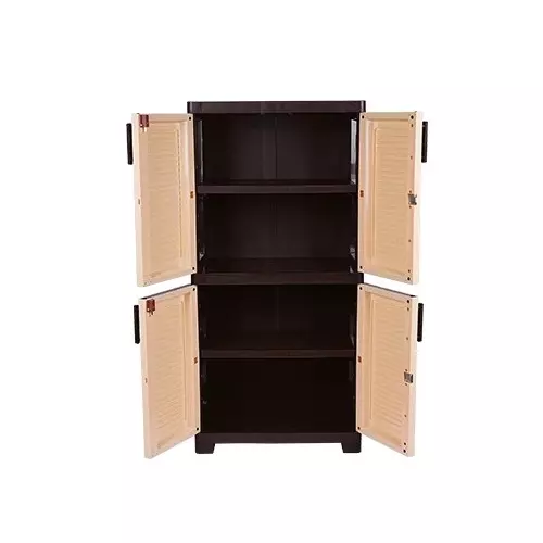 italica-4-feet-12192-cm-plastic-storage-cabinet-brown-and-almond-color-5514