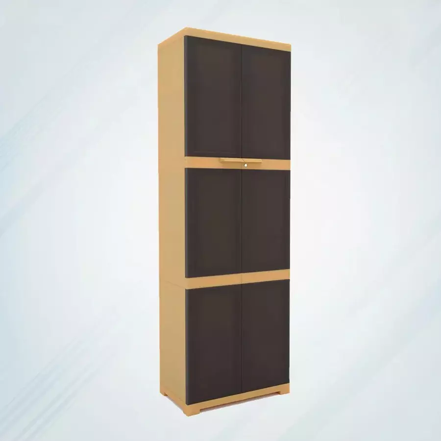 nilkamal-freedom-mini-storage-cabinet-powder-coated-weathered-brown-biscuit-plastic-595x355x1825-cm-large-for-home-office-use