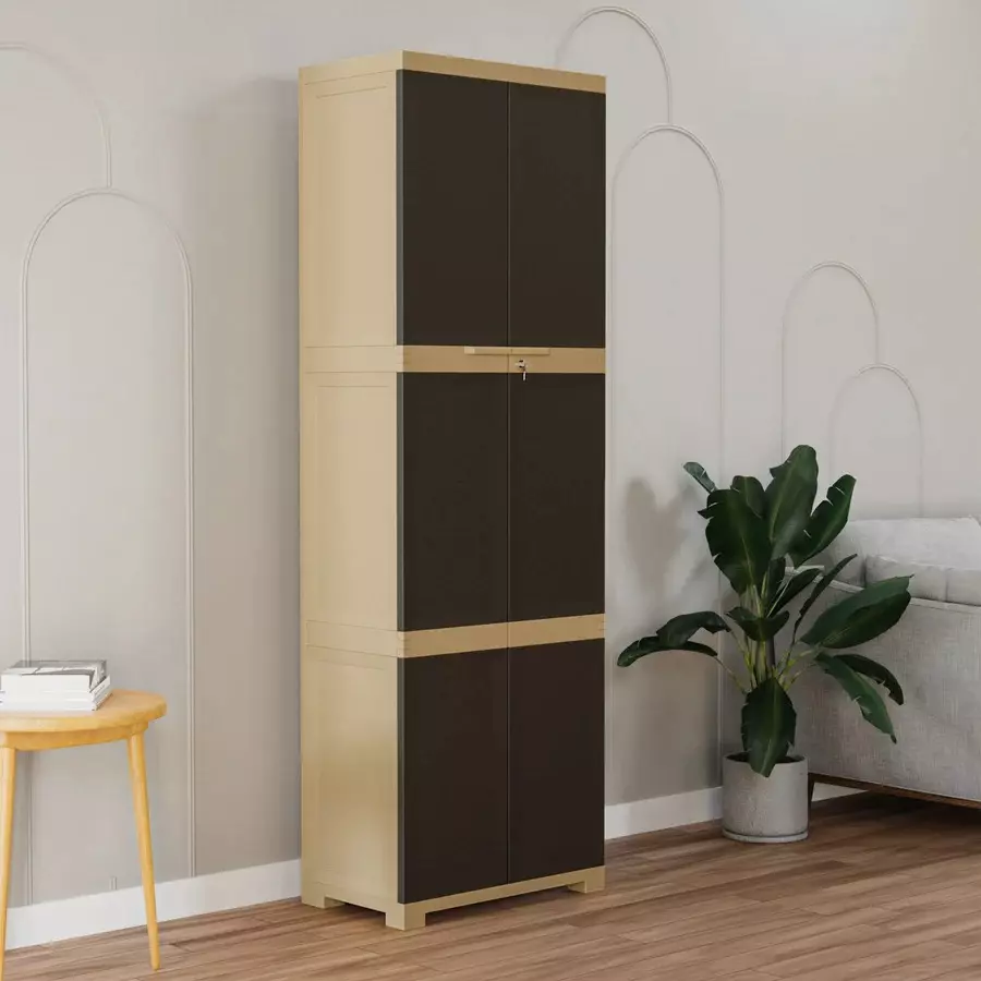nilkamal-freedom-mini-storage-cabinet-powder-coated-weathered-brown-biscuit-plastic-595x355x1825-cm-large-for-home-office-use